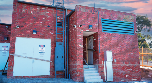 Image of the Reservoir substation