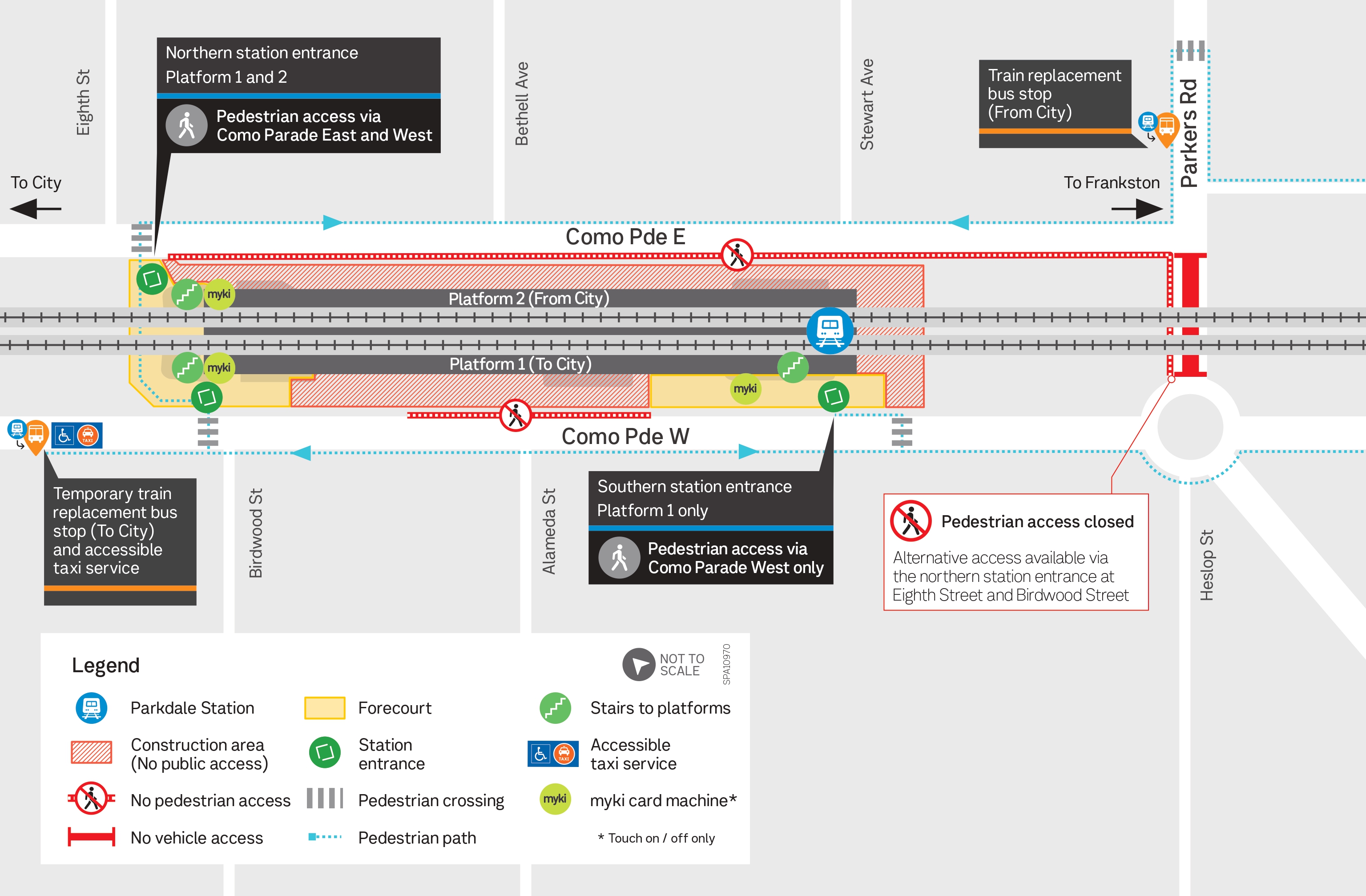 Frankston and Stony Point lines disruptions Public Transport Victoria